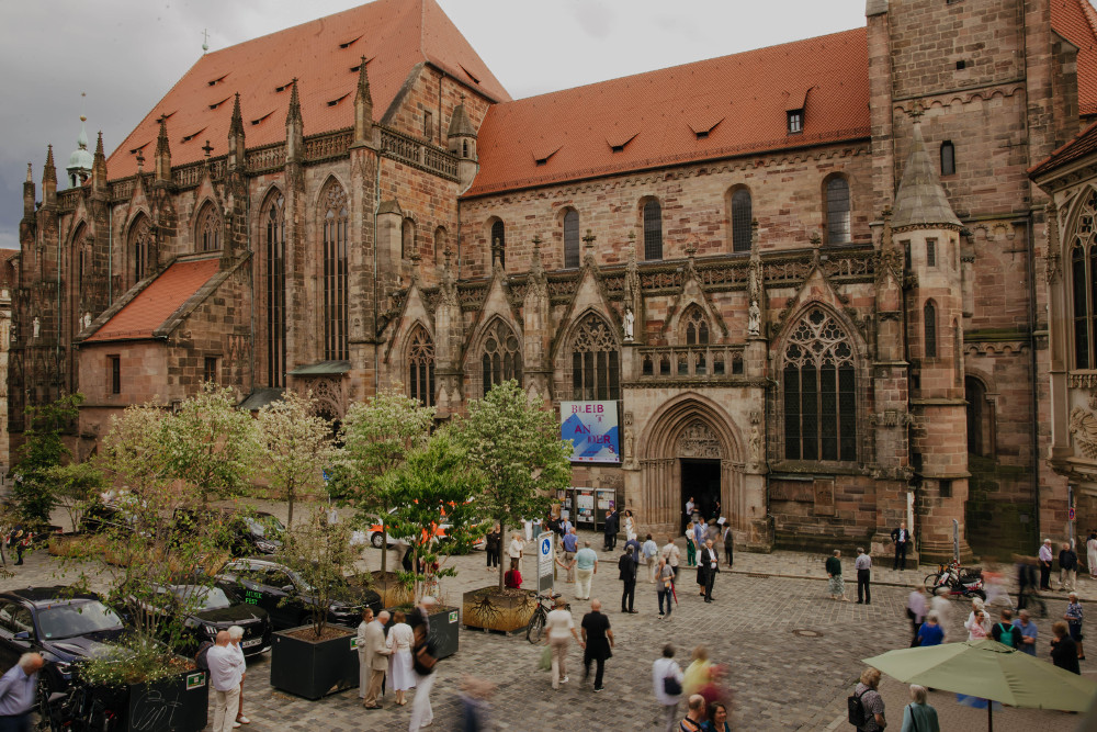 Stimmung Sebalder Platz © Valeska Rehm